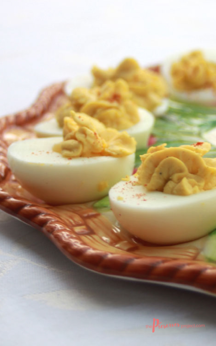 Classic Deviled Eggs |The Preserves Project