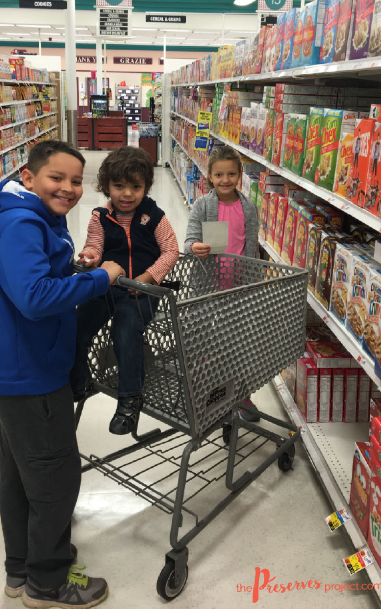 Tackling the Grocery Store with the Kids in Tow | The Preserves Project