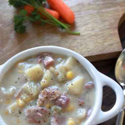 Ham, Potato & Corn Chowder | The Preserves Project