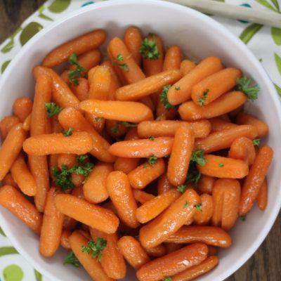 Honey & Brown Sugar Baby Carrots | The Preserves Project