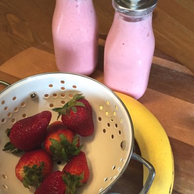 Strawberry Banana Smoothie | The Preserves Project