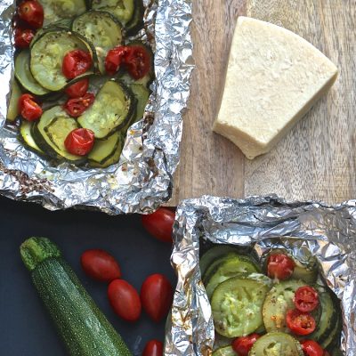 Grilled Zucchini Tomato Parmesan | The Preserves Project