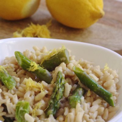 Asparagus Lemon Risotto | The Preserves Project