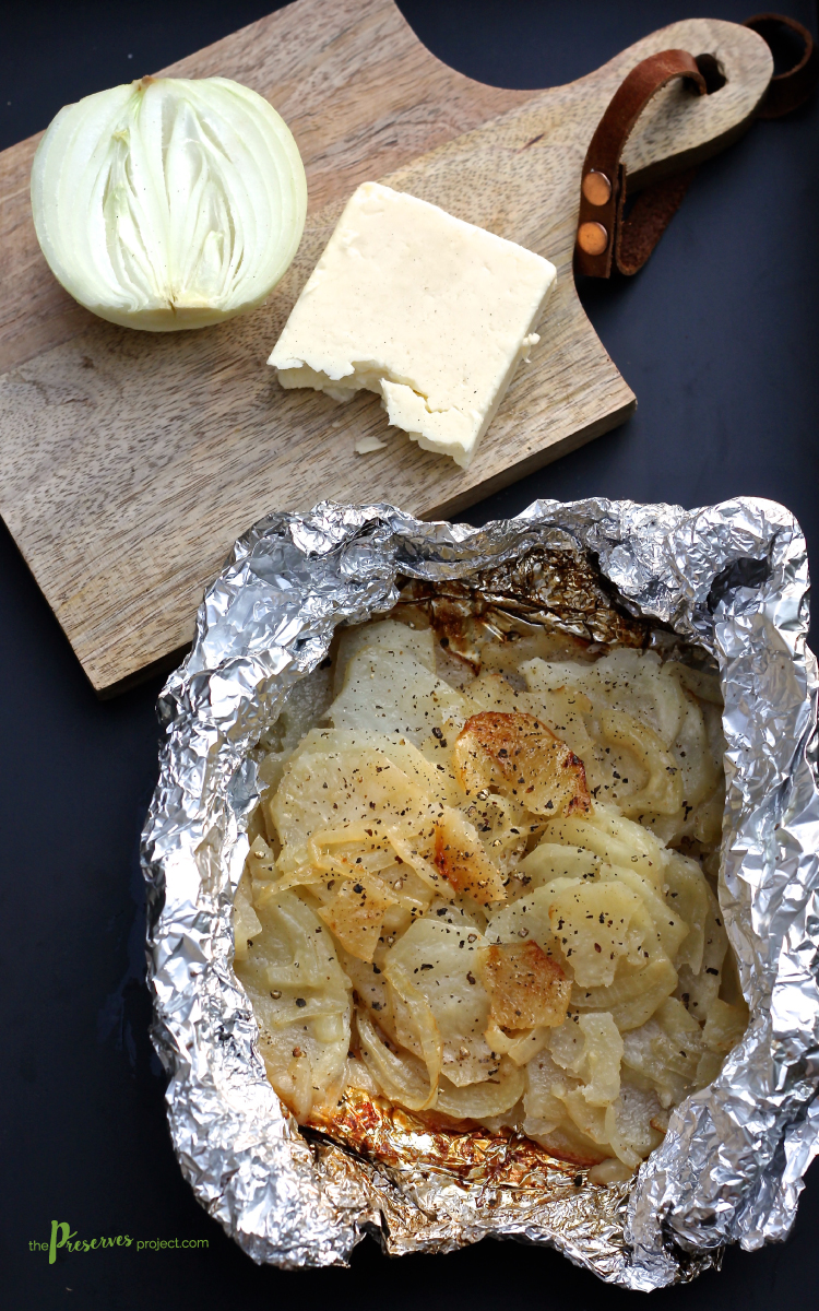 Cheesy Grilled Potato Packets | The Preserves Project