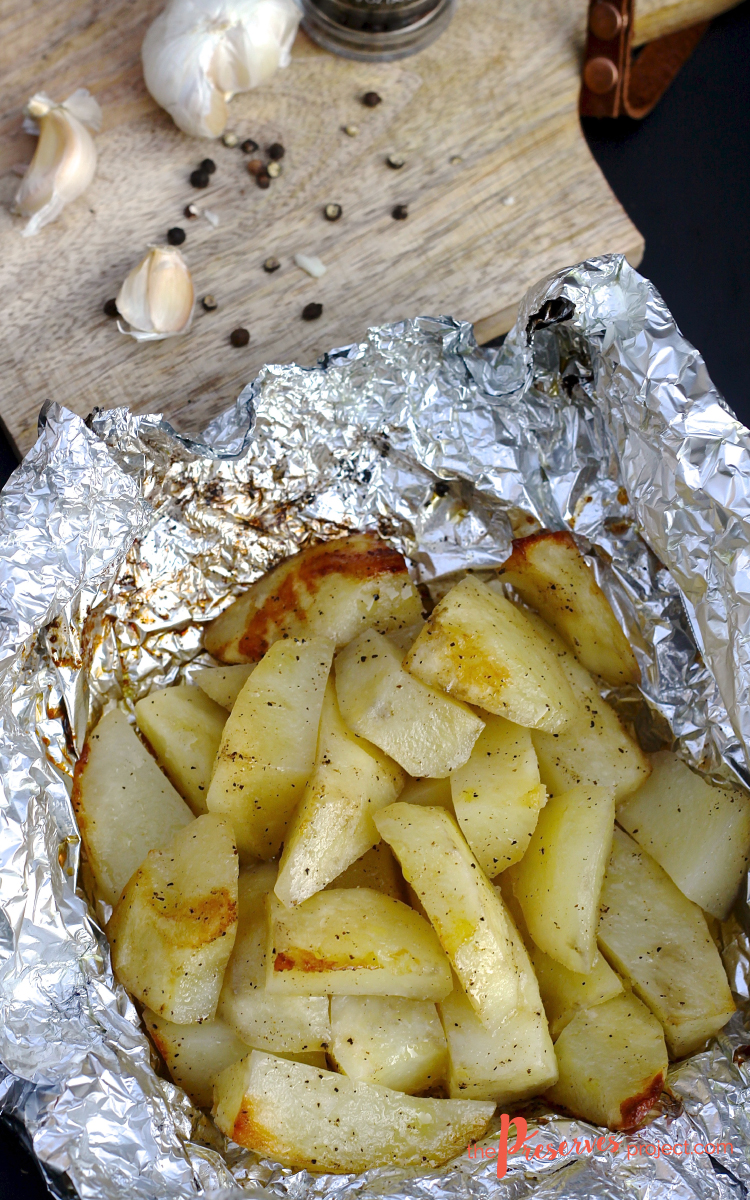 Simple Grilled Potato Packets | The Preserves Project