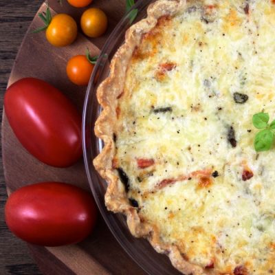 Tomato Basil Tart | The Preserves Project