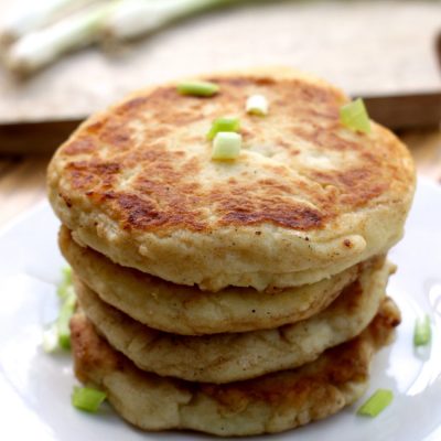 Mashed Potato Pancakes are the perfect way to enjoy leftover potatoes!