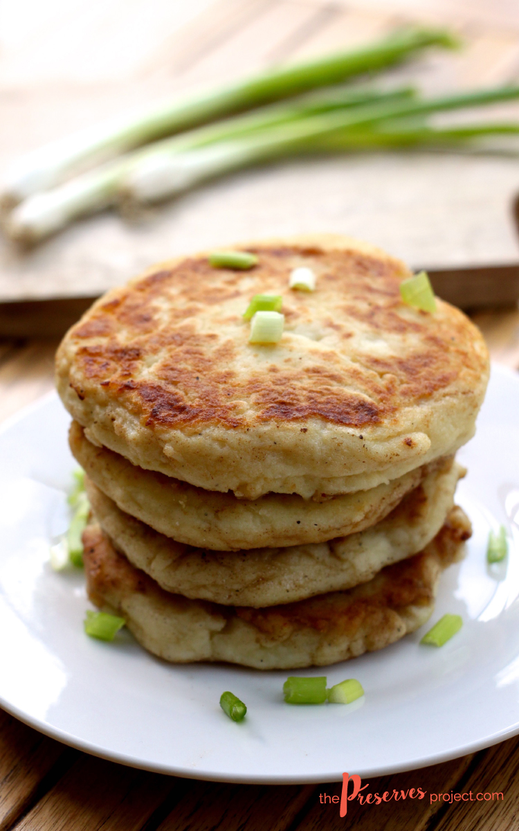 Mashed Potato Pancakes are the perfect way to enjoy leftover potatoes!